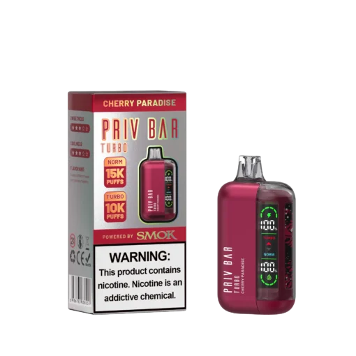 Priv Bar Turbo Cherry Paradise